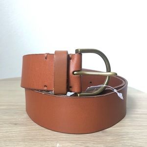 NWT AMERICAN EAGLE OUTFITTERS Women's Leather Belt Brown Size XS